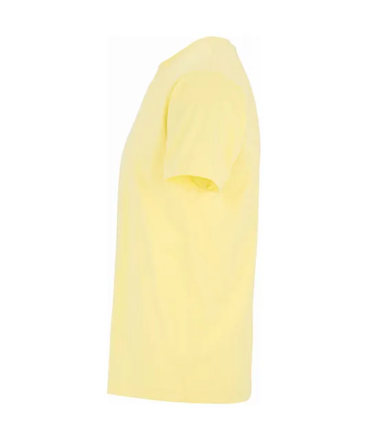 T-SHIRT MAN - GOTS GECERTIFICEERD Lichtgeel