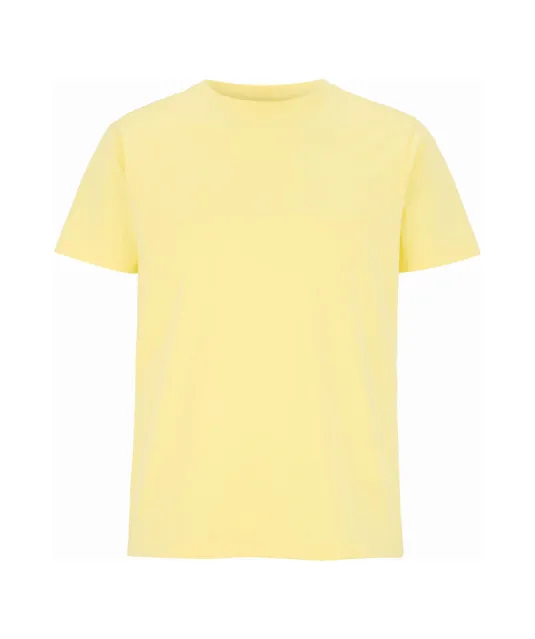 T-SHIRT MAN - GOTS GECERTIFICEERD Lichtgeel
