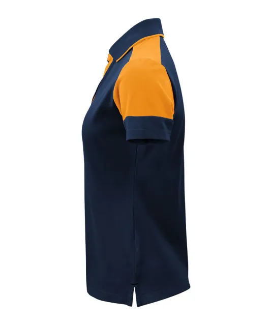 Prime Polo Dames Marine/neonoranje