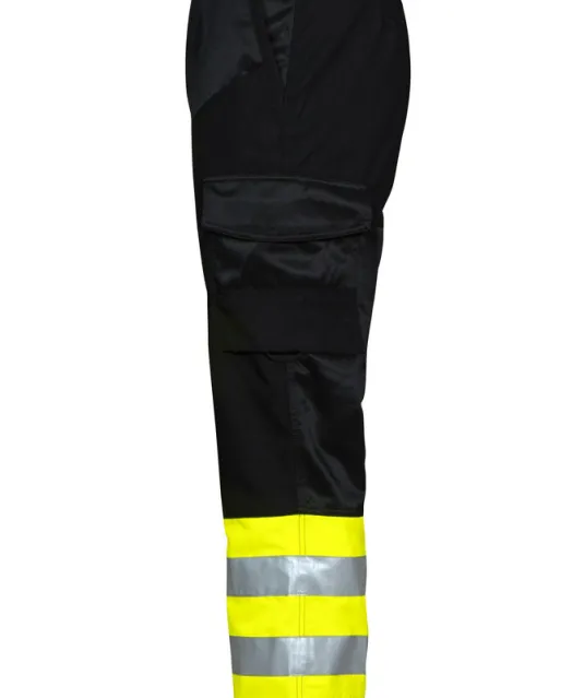 6507 SIGNALISATIEBROEK EN ISO 20471 KLASSE 1 Geel/zwart