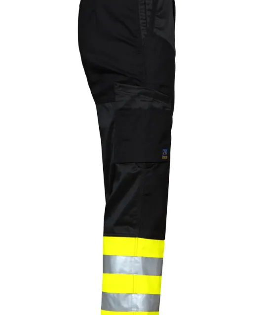 6507 SIGNALISATIEBROEK EN ISO 20471 KLASSE 1 Geel/zwart