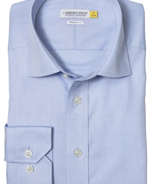 Yellow Bow 50 Hemd Regular Fit Heren Wit