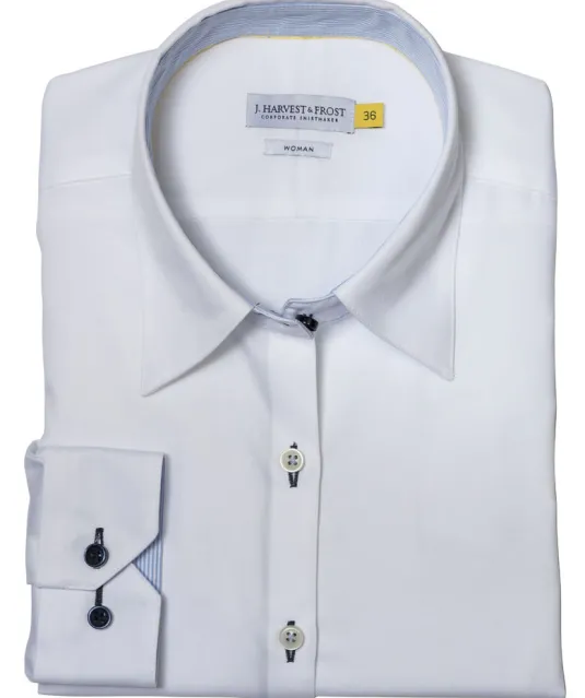 Yellow Bow 51  Hemd Dames Ecru