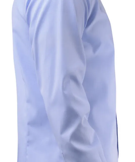 Yellow Bow 50 Hemd Regular Fit Heren Lichtblauw