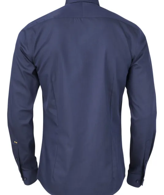 Yellow Bow 50  Hemd Slim Fit Heren Marine