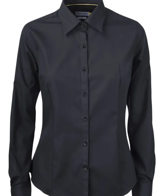 Yellow Bow 50  Hemd Dames Zwart