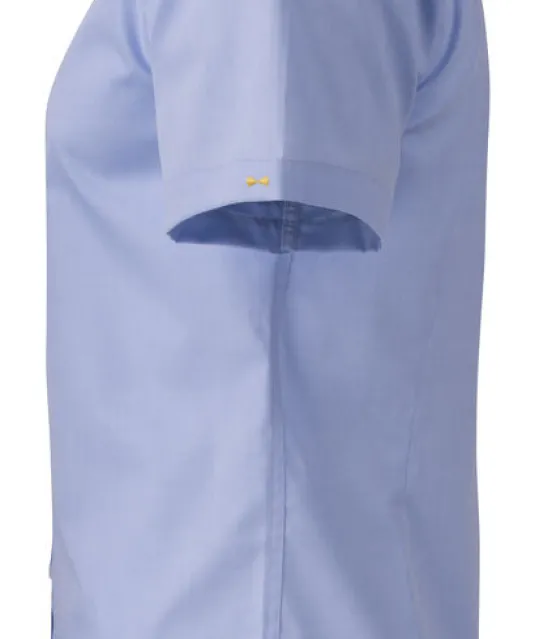 Yellow Bow 50 S/S  Hemd Regular Fit Heren Lichtblauw