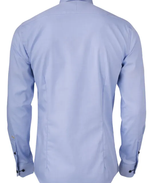 Yellow Bow 51  Hemd Slim Fit Heren Hemelsblauw/marine