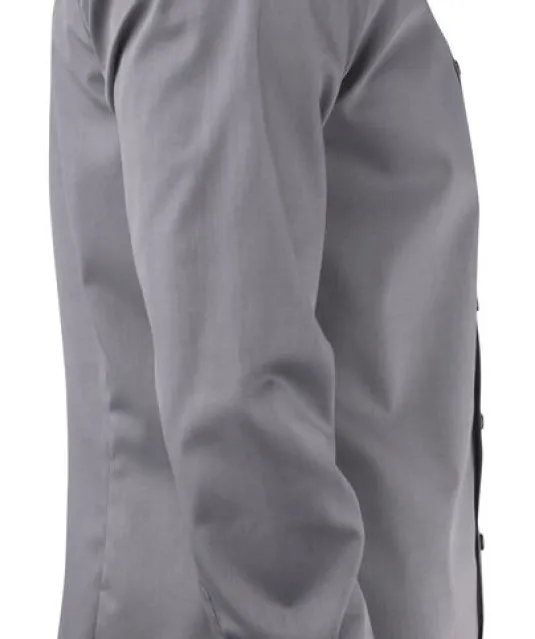 Yellow Bow 51  Hemd Slim Fit Heren Grijs mélée