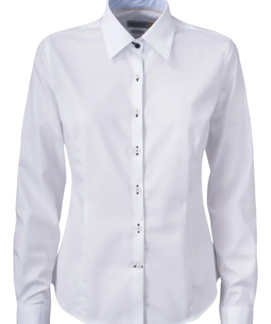 Yellow Bow 51  Hemd Dames Ecru