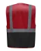 YHVW801 - Multifunctioneel veiligheidshesje Red / Black