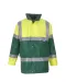 YHVP303 - Contrasterende veiligheidsjas Hi Vis Yellow / Green