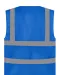 YHVW120 - Hoge zichtbaarheid hesje van gerecycled gaas Royal Blue