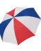 KI2007 - Golfparaplu Reflex blue/White/French red