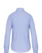 K542 - Dames poplin blouse lange mouwen Bright Sky
