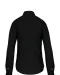 K542 - Dames poplin blouse lange mouwen Black