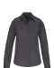 K542 - Dames poplin blouse lange mouwen Zinc