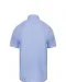 K539 - Heren non-iron micro sergé overhemd korte mouwen Bright Sky
