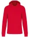 K4029 - Ecologische kindersweater met capuchon Red