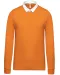 K213 - Rugbypolo Orange / White