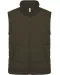 K6118 - Met fleece gevoerde bodywarmer Mossy Green
