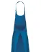 K8000 - Schort van polykatoen zonder zak Tropical Blue