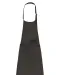 K8000 - Schort van polykatoen zonder zak Dark Grey