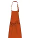 K8000 - Schort van polykatoen zonder zak Burnt Orange