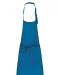 K8000 - Schort van polykatoen zonder zak Tropical Blue
