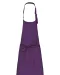 K8000 - Schort van polykatoen zonder zak Purple