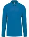 K256 - Piqué-herenpolo lange mouwen Tropical Blue