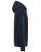 K949 - Oversized uniseks sweater met capuchon van gerecycled fleece Navy