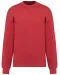 K4032 - Ecologische oversized uniseks sweater met ronde hals Terracotta Red