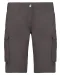 K756 - Lichte damesbermuda met diverse zakken Light Charcoal