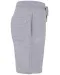 K757 - Duurzame fleece short voor heren Oxford Grey