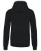 K446 - Sweater met contrasterende capuchon Black / Light Kelly Green