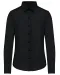 K534 - Dames Oxford blouse lange mouwen Black