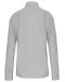 K541 - Heren poplin overhemd lange mouwen Snow Grey