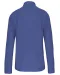 K541 - Heren poplin overhemd lange mouwen Cobalt Blue