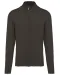 K961 - Heren cardigan met rits Dark Grey