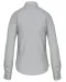 K542 - Dames poplin blouse lange mouwen Snow Grey