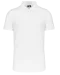 WK225 - Herenpolo met drukknoopkraag en korte mouwen White