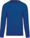 K490 - Sweater bio raglanmouwen kids Ocean Blue Heather
