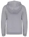 K455 - Kinder sweatvest met capuchon Oxford Grey