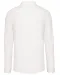 K513 - Herenoverhemd in popeline met lange mouwen White