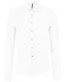 K508 - Piqué overhemd lange mouwen White