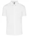 K531 - Heren stretch overhemd korte mouwen White