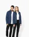 K9106 - Heather herenvest met rits Dark Grey Melange