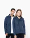 K9106 - Heather herenvest met rits Dark Grey Melange