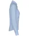K534 - Dames Oxford blouse lange mouwen Oxford Blue